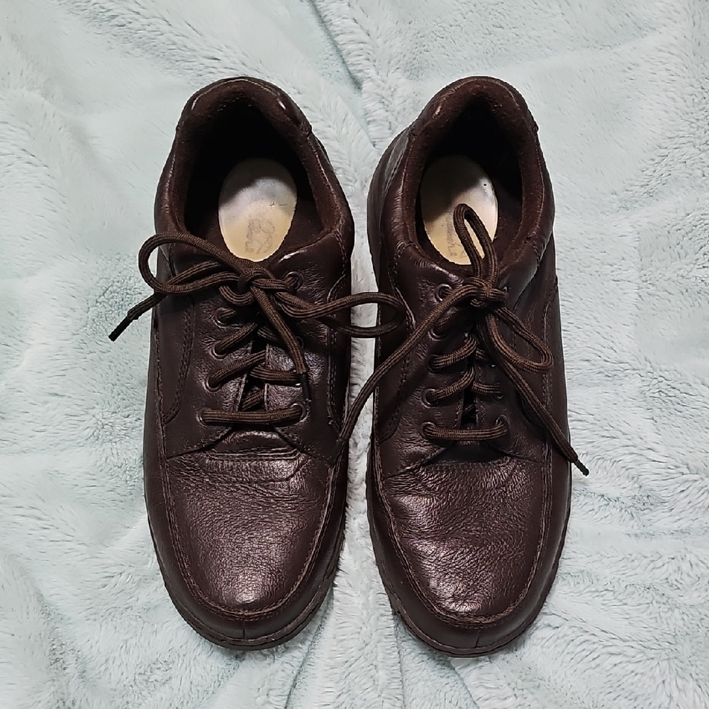 Arnold Palmer Brown Leather Shoes Size 9.5